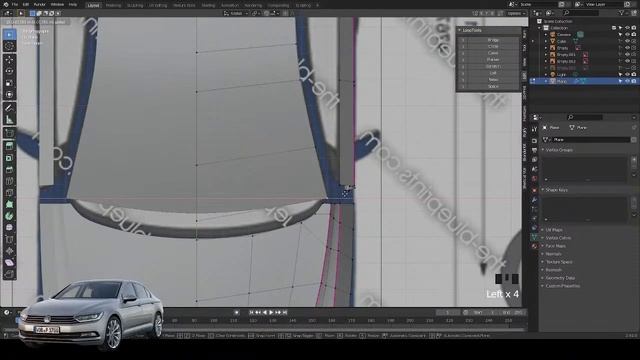 (FREE STL)volkswagen passat 3D modelling PART 1 смотреть онлайн
