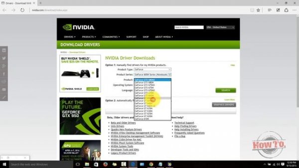 How to manually update Nvidia driver if GeForce Experience is not working