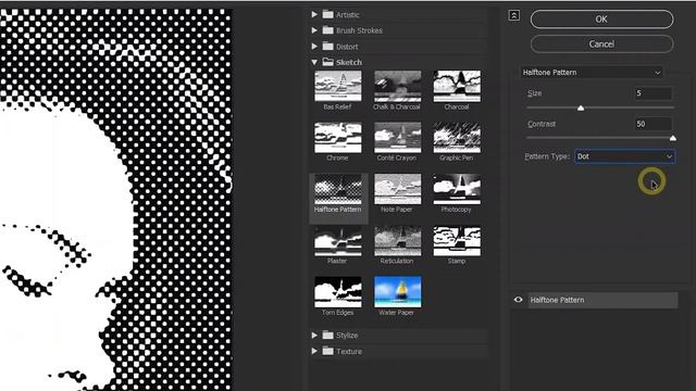 #QuickTutorial How To Create Line halftone for Your Photo | Adobe Photoshop смотреть онлайн