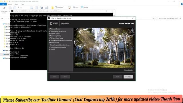 SketchUp V-Ray - Complete Installation Guide V-Ray Installation! [VRay – Step by Step] смотреть онлайн