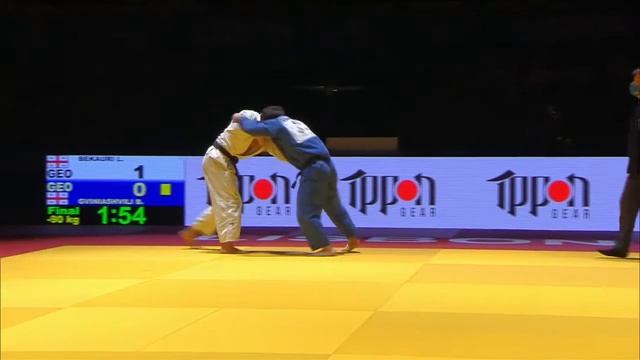 European Seniors Championships 2021 BEKAURI Lasha VS GVINIASHVILI Beka - Final смотреть онлайн