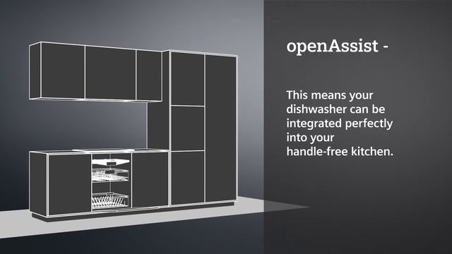 Lave-vaisselle Siemens avec openAssist - ouverture facilitée смотреть онлайн