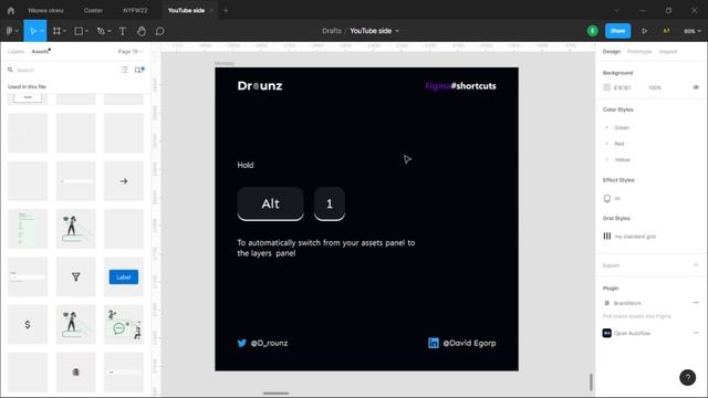 5 min of FIGMA shortcuts ? смотреть онлайн