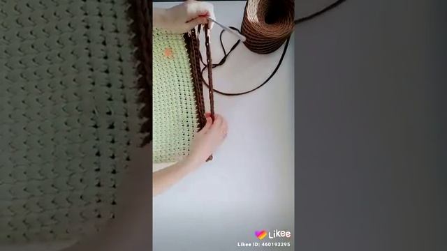 Вяжем ручку для сумки крючком смотреть онлайн