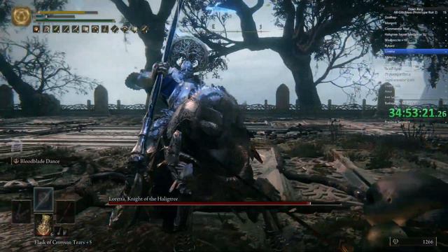 Rune Level 1 Challenge - Salty Loretta Grind and later Malenia - All Remembrances RL 1 #12 смотреть онлайн