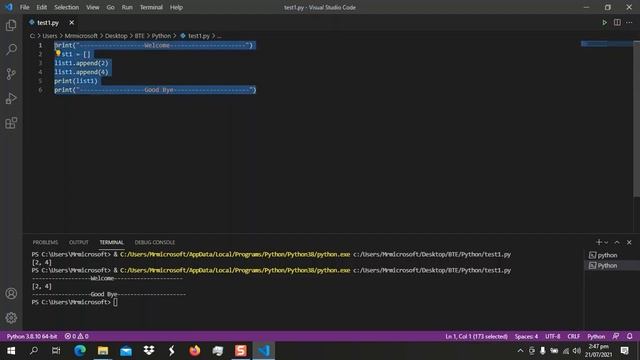 Installing Microsoft's Visual Studio Code and configuring and setting it up for Python programing смотреть онлайн