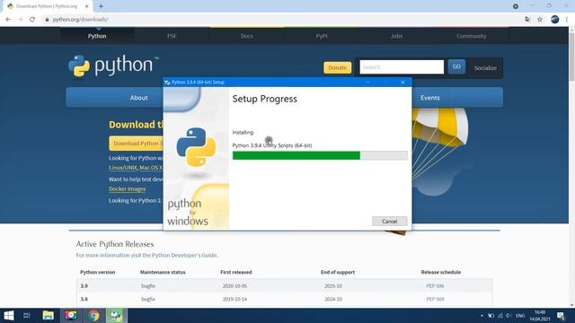 Туториал по скачиванию IDLE Python смотреть онлайн