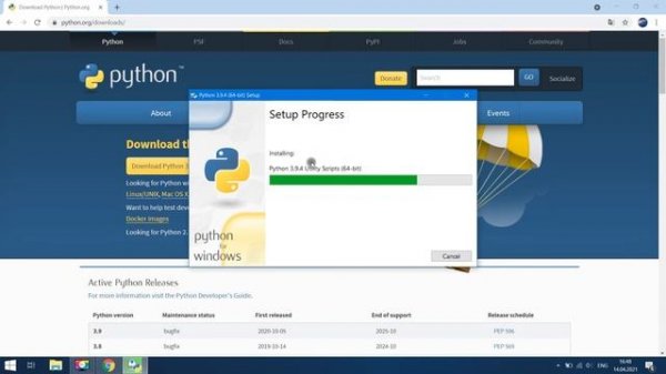 Туториал по скачиванию IDLE Python