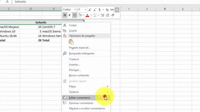 Cómo añadir, insertar o editar comentario Excel 2019 смотреть онлайн