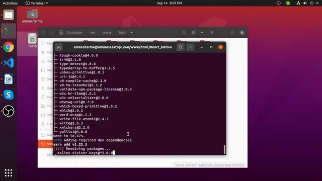 React native project setup | How to setup react native file structure | React Native #codewithaman смотреть онлайн