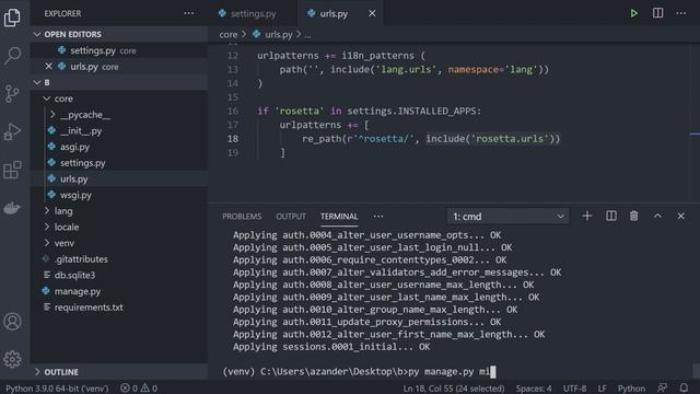 Python Django - Translation Management - Django Rosetta Package смотреть онлайн