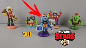 ЭШ БРАВЛ СТАРС ( ASH BRAWL STARS ) ИЗ ПЛАСТИЛИНА   ЛЕПИМ ВМЕСТЕ