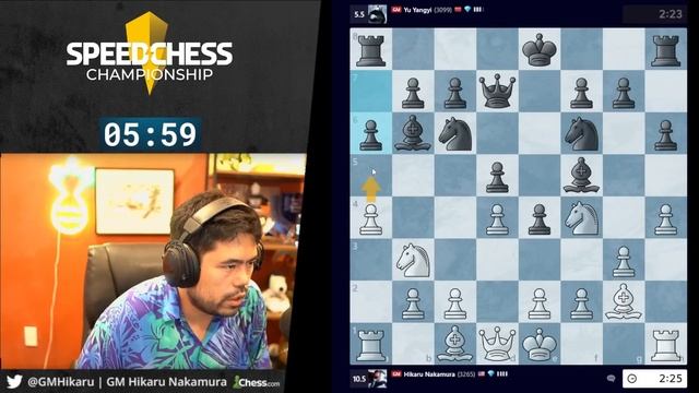 Hikaru Is Speed Chess Incarnate