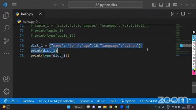 Python Training | Learn Full PYTHON Course for Beginners | Python Course | English batch смотреть онлайн