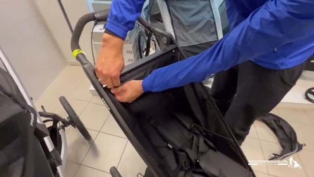 Demontaż siedziska i montaż gondoli w wózkach THULE смотреть онлайн