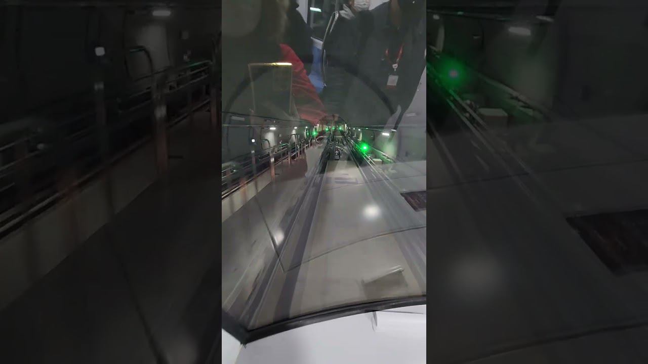 Вид из последнего вагона корейского метро смотреть онлайн