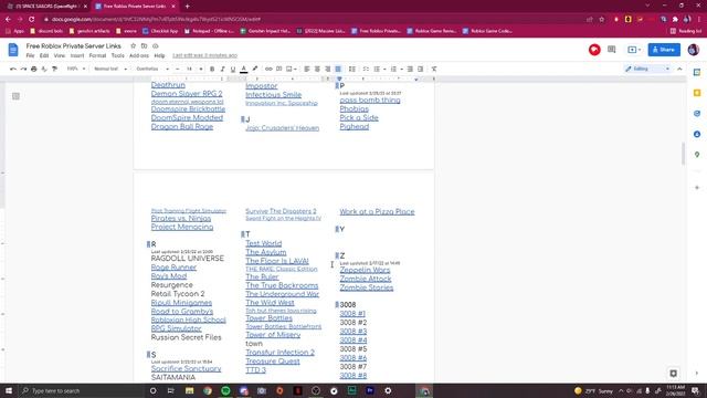 Free Roblox 3008 VIP Servers смотреть онлайн