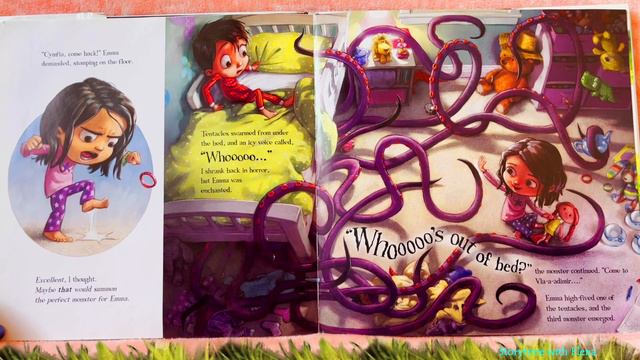 📗Hey, That's MY MONSTER! by Amanda Noll - Children's Books Read Aloud, Stories for Kids смотреть онлайн