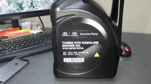масло Mobis Turbo Syn 5w30 новый дизайн канистр в 2020 году или очередная версия подделки? Hyundai