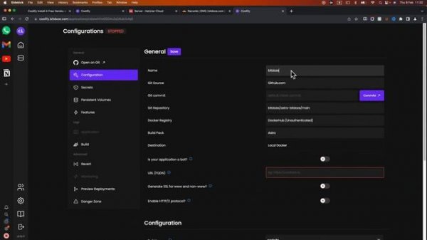 Coolify Install -  Free Heroku and Netlify Self-Hosted Alternative