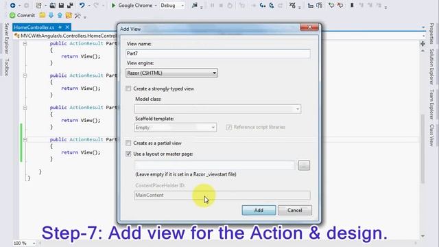 Part 7 - How to Retrieve and Display master details tabular data with AngularJS and ASP.NET MVC4. смотреть онлайн