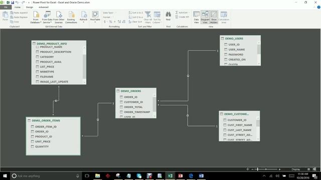 Live Data Oracle and Access to Excel and Power Pivot with VBA and Formula Manipulations смотреть онлайн