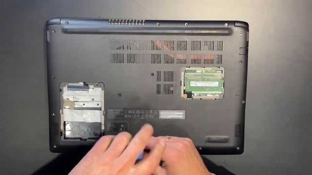 Разборка ноутбука ACER Aspire 5 A515-51G-38EG