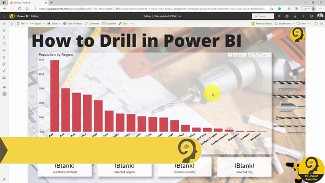 A Complete Guide To Drilling ? in Power BI смотреть онлайн