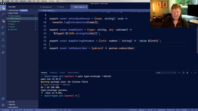 Live - Converting to Typescript - Basic Types смотреть онлайн