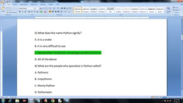 OLevel M3 R5 Frequently Ask Top 30 Python MCQ for July 2023 Exam | OLevel m3 r5 for mcqs july 2023 смотреть онлайн