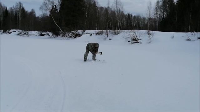 Рыбалка с тестем. Проверка поставух на щуку. смотреть онлайн