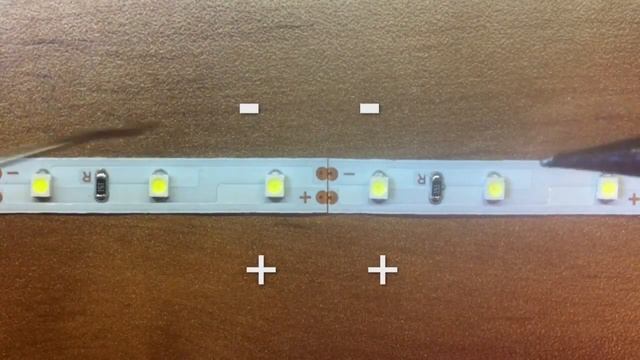 Подключение светодиодной ленты SMD3528 DC12V Connecting LED strip смотреть онлайн