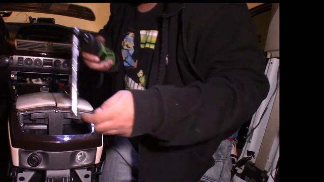 BMW E65 E66 Removing Center Console