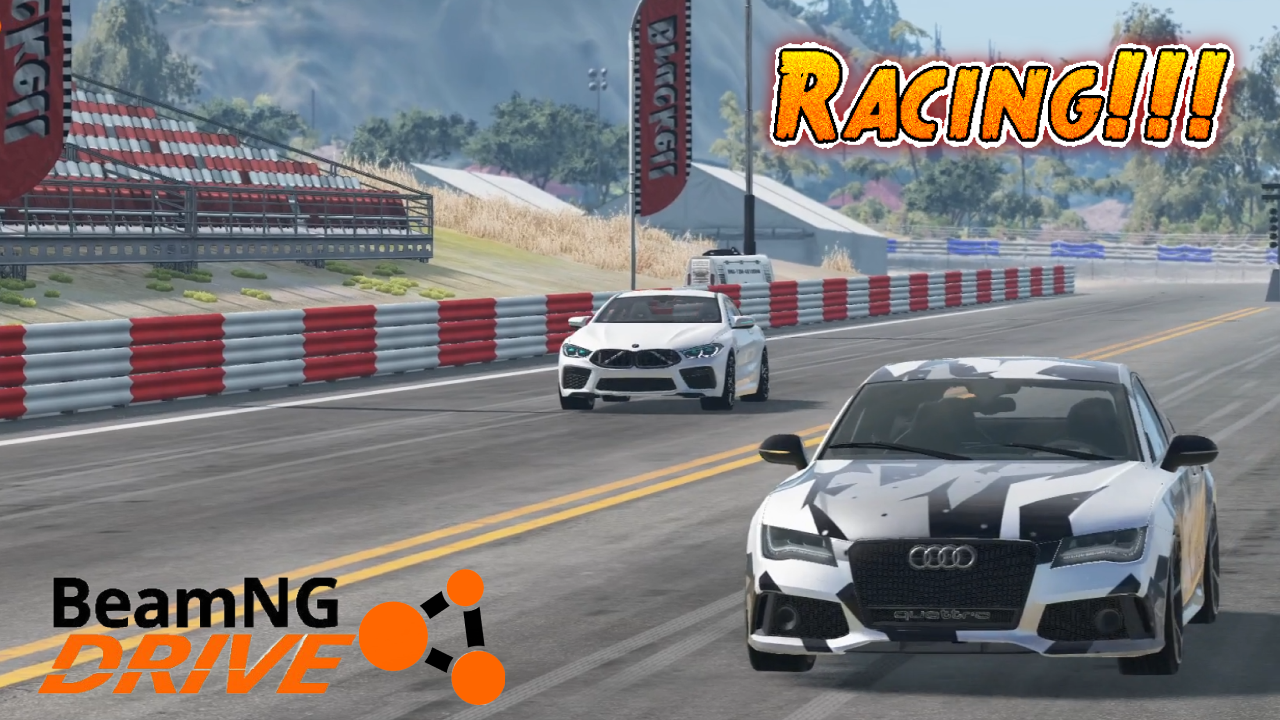 BeamNG Drive . Легендарные спорткары. Гонки на время смотреть онлайн