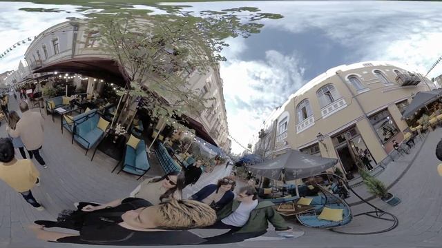 Tbilisi, Georgia, 360° walkthrough in Arabic Street смотреть онлайн