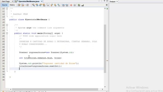 Ejercicio 3 Java - Apache NetBeans смотреть онлайн