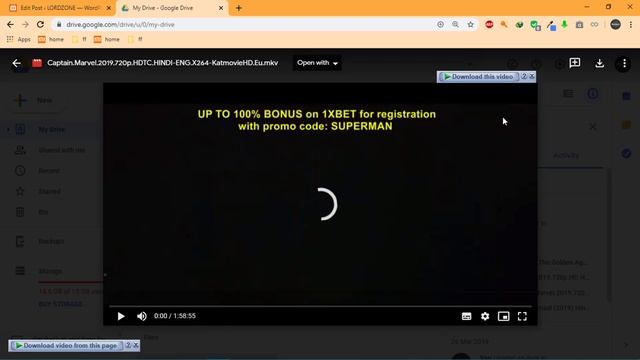 How To Play Google Drive Video In Dooplay Theme | Wordpres Theme | DC TecHX смотреть онлайн