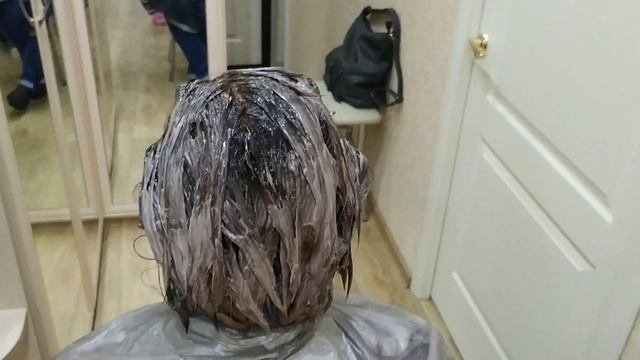 Сложное окрашивание волос+стрижка+укладка+витамины для волос?? смотреть онлайн