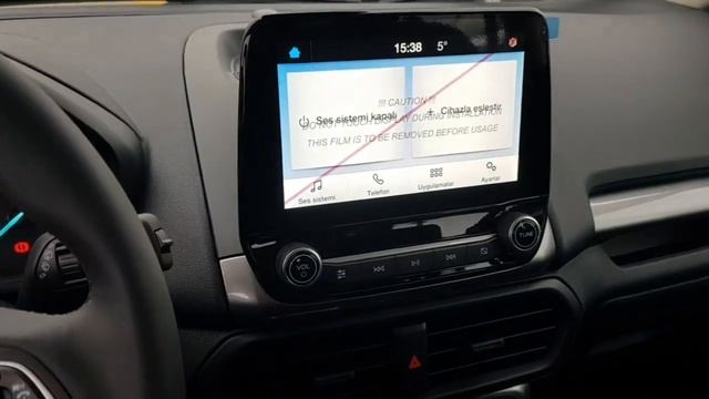 FORD Ecosport 2020 Geri Görüş Kamerası sync3 video oynatma uygulaması смотреть онлайн