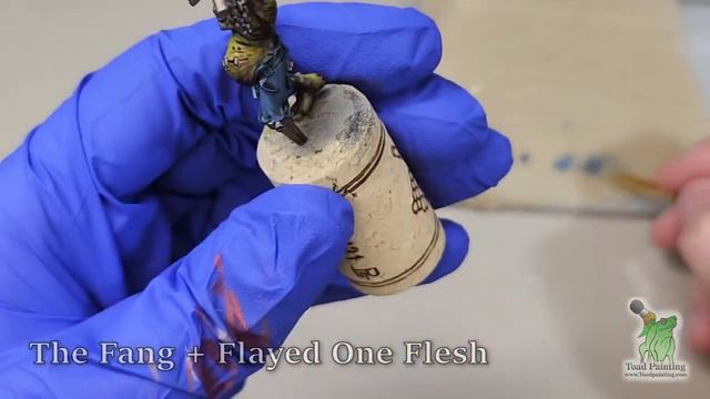 Painting Gellerpox Mutant - Contrast Paints, Washes And More.