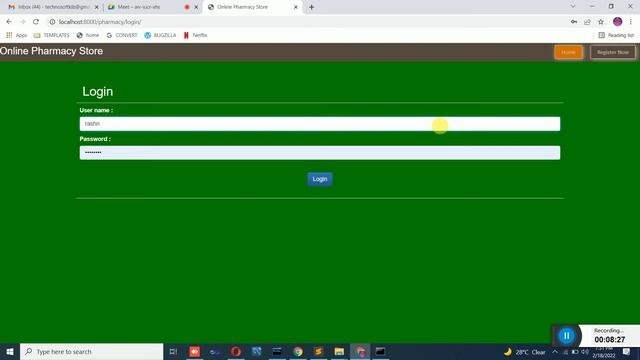 Online Pharmacy-Python смотреть онлайн