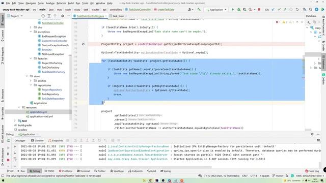 Чай, Java, покодим? Разрабатываем микросервис с нуля на Spring+Java+PostgreSQL (2 часть). смотреть онлайн