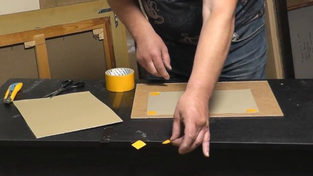 Мастерская художника Как приклеить грунтованный ватман смотреть онлайн