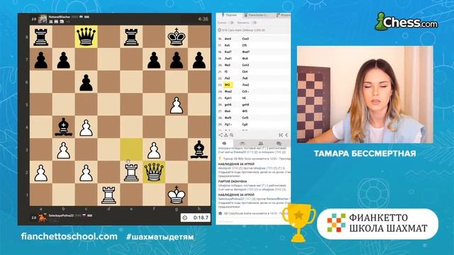 Кубок Фианкетто 23.05.21 - детский шахматный турнир смотреть онлайн