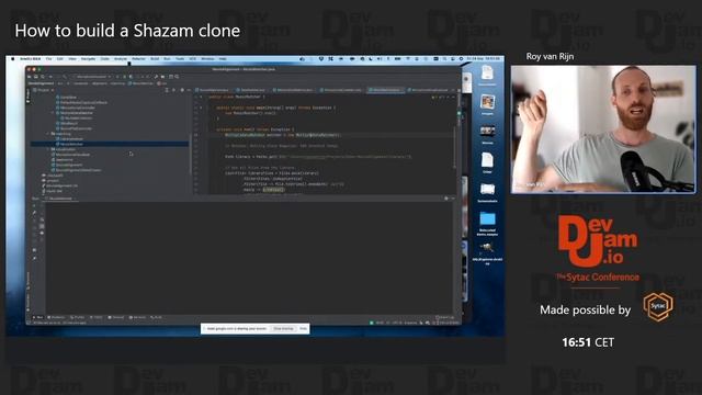 How to build a Shazam clone – Roy van Rijn смотреть онлайн