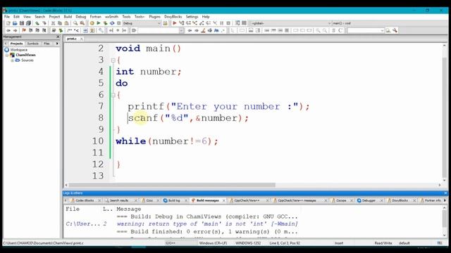 C Language Sinhala By ChamiViews Part 11 - do while Loop смотреть онлайн