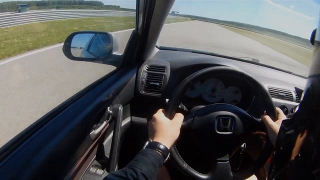 TrackDay Honda Civic Ep1 d17a MT NRING смотреть онлайн