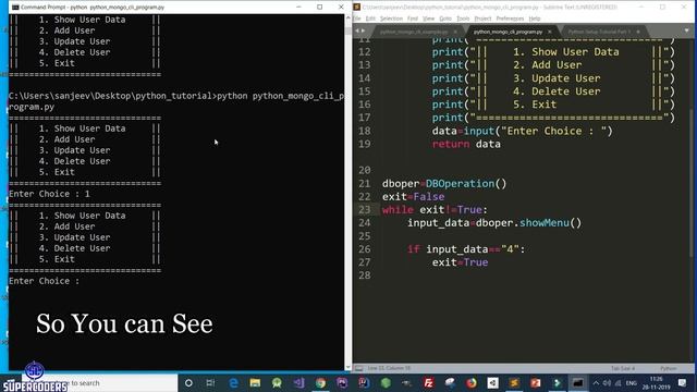 Python MongoDB Tutorial Part 13 смотреть онлайн