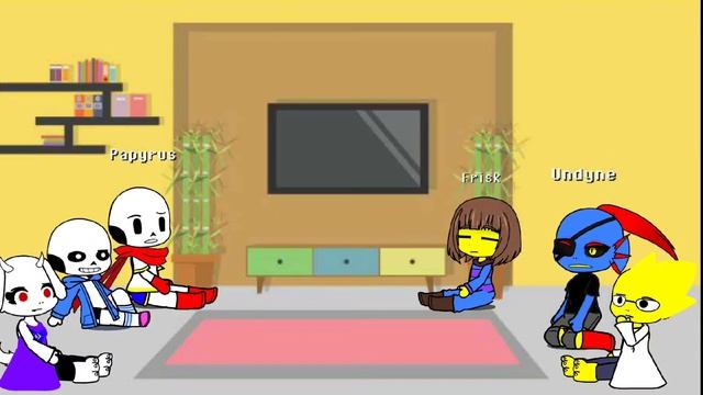 Undertale React to (32) [AU Themes part 6] *MY VERSION* смотреть онлайн