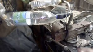 Чучело, пугало, приведение крик с рулем. Своими руками.